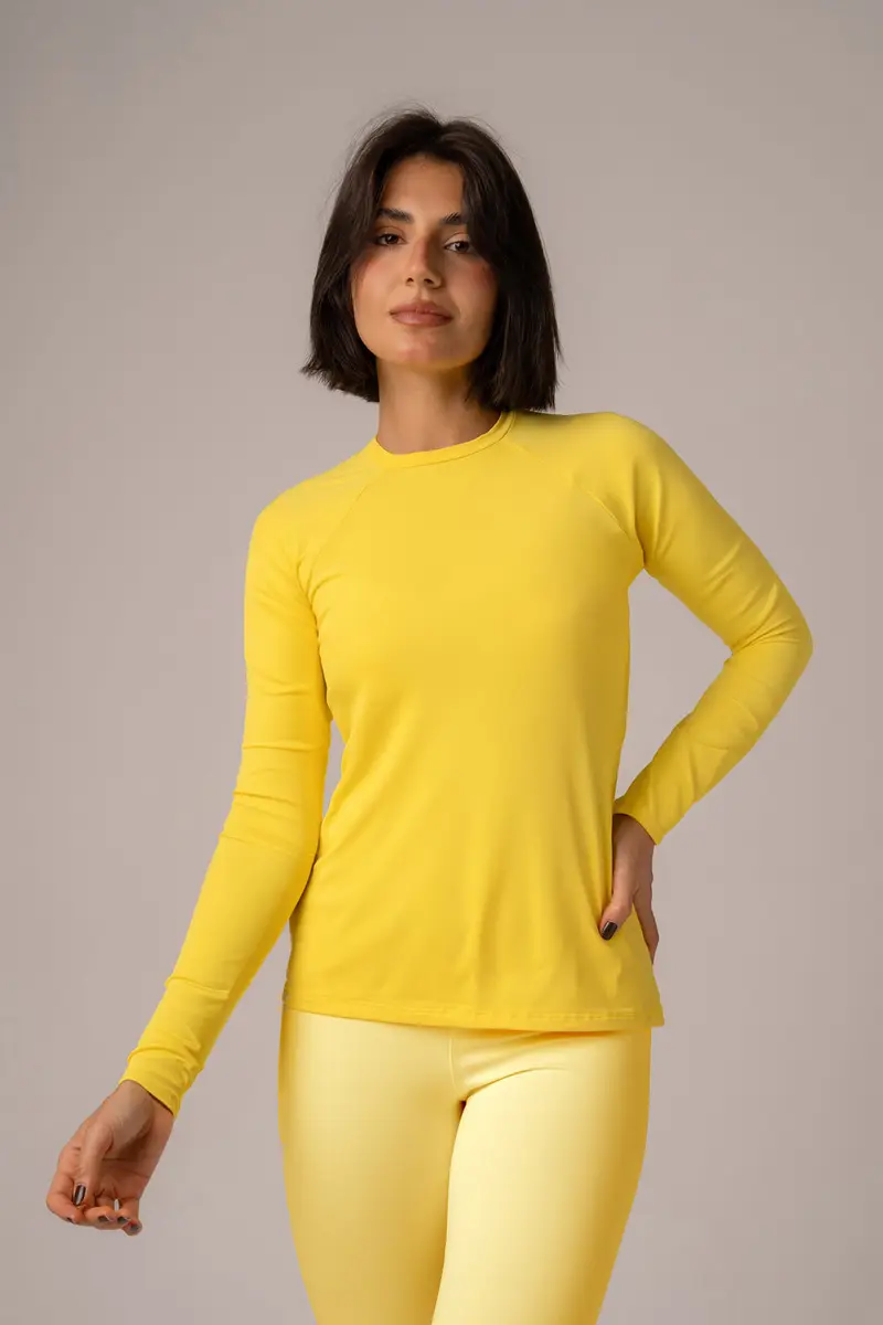Blusa Manga Longa Soft