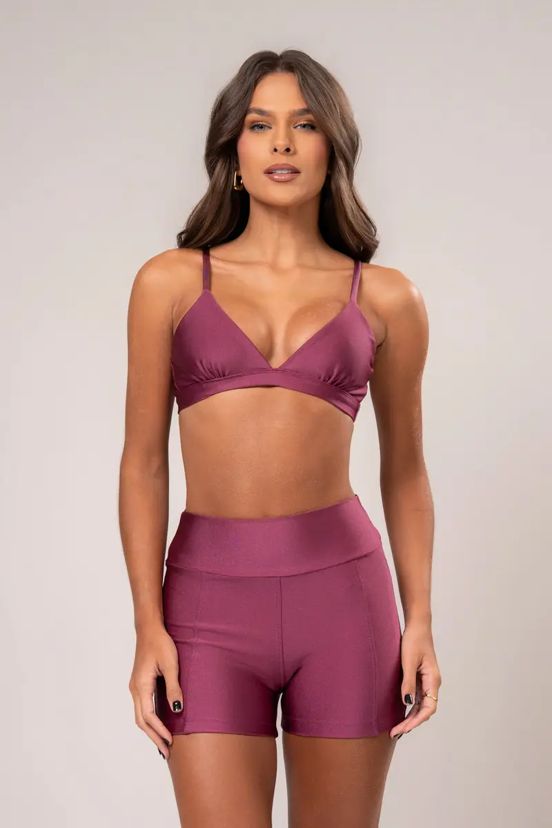 Conjunto Short e Top V Glow